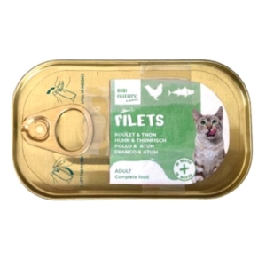Bubinature Filets Pollo/Atún caldo 85g